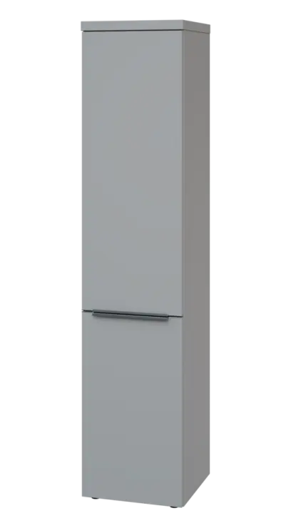 SIN 5 - 42D kancelářská skříň, 2-dveřová, levá, 1820x400x400, šedá